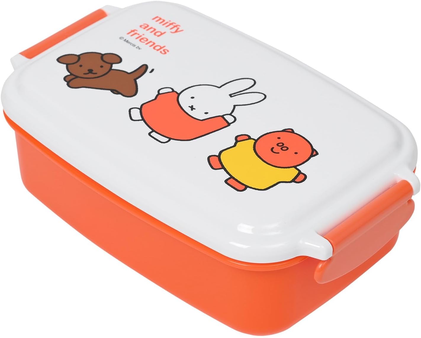 [クーポン利用で10%off][超目玉]ミッフィー 角型密封弁当箱 miffyキッズランチシリーズ