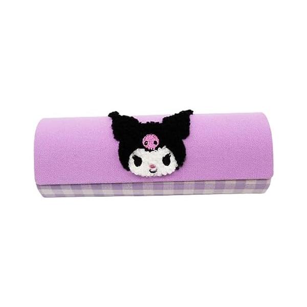 サンリオキャラクターズ ギンガム サガラ メガネケース クロミ*