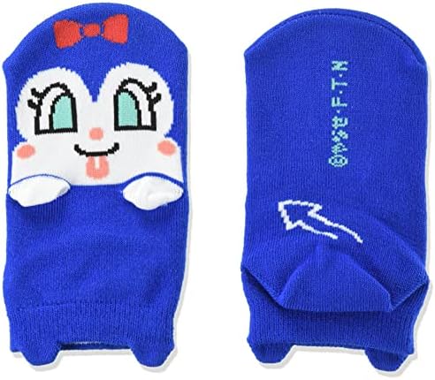 Anpanman - アンパンマン 6キャラ 足底切替 クルー丈ソックス 1足組 キッズ ぬいぐるみ グッズ おもちゃ 新品 *即納