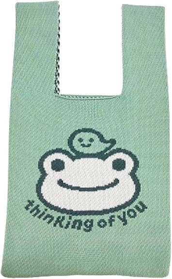 Frog - かえるのピクルス ニットトート 新品 *