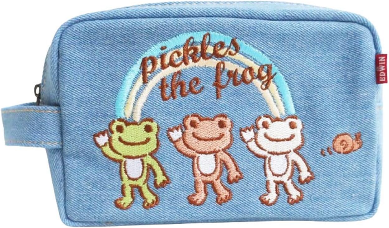 ＼楽天スーパーSALE10％off対象／＼2点で送料無料／EDWIN×ピクルス クレヨンタッチ スクエアポーチ グッズ ぬいぐるみ おもちゃ 新品 [RSL]