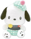 サンリオキャラクターズ ギンガムデニム ポチャッコ ぬいぐるみ グッズ おもちゃ *(3)