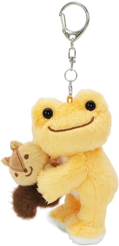 かえるのピクルスの雑貨シリーズピクルスとおともだち！ サイズ：約H12.5×W8×D6cm