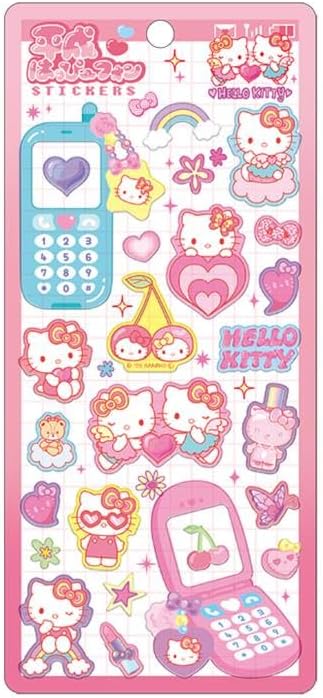 ハローキティ 平成はっぴーフォンステッカーズ Hello Kitty 平成レトロ Y2K 新品 *即納のサムネイル