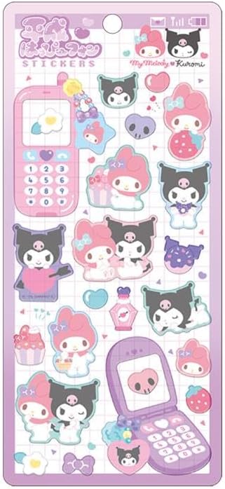 クロミ 平成はっぴーフォンステッカーズ Hello Kitty 平成レトロ Y2K 新品 *即納のサムネイル