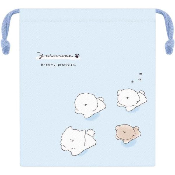 Puppet - 巾着袋 マチ付き巾着 YURUWAN 229805 新品 *即納