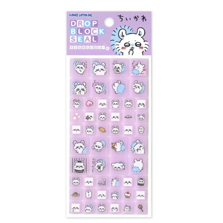 カミオジャパン ちいかわ ドロップブロックシール モモンガ シール交換