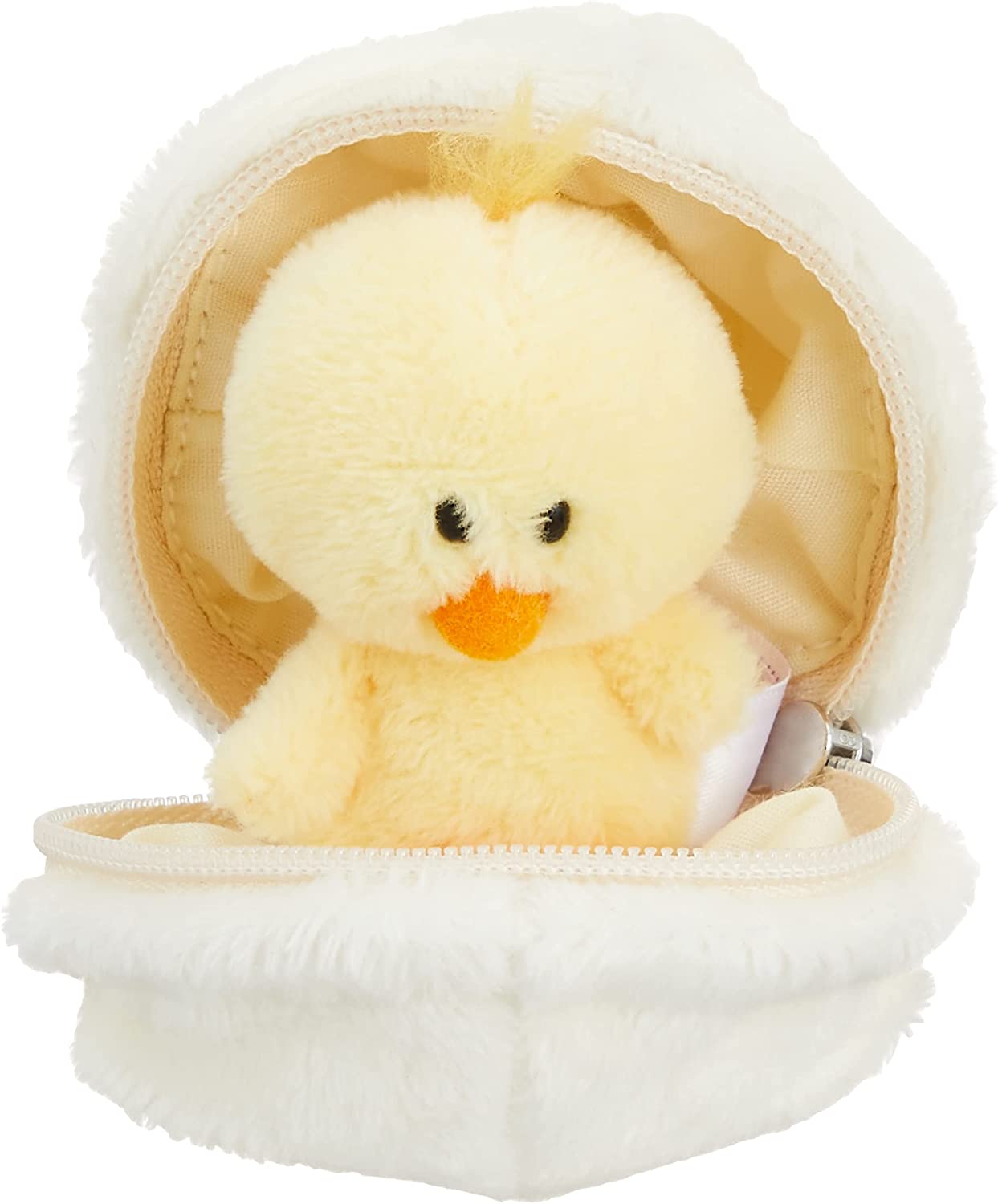 Monchhichi （Standard） - NICI(ニキ) キーホルダー タマゴ+ヒヨコ 7cm 動物 ドイツ ぬいぐるみ キーリング BB 3089147 イエロー グッズ おもちゃ 新品 *即納