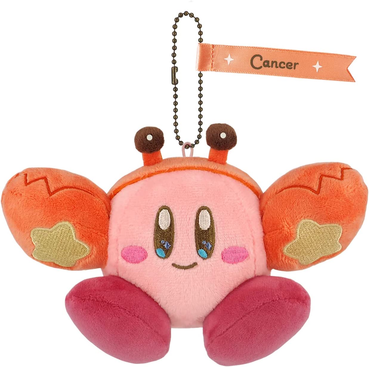 [クーポン利用で10%off]星のカービィ KIRBY ホロスコープ・コレクション マスコット かに座 ぬいぐるみ 高さ10cm