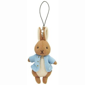 ＼楽天スーパーSALE対象／ピーターラビット ストラップ ぬいぐるみ 全長:10cm PETERRABBIT うさぎ ウサギ[ぬいぐるみ グッズ おもちゃ 雑貨 キッズ ベビー プレゼント 送料無料]