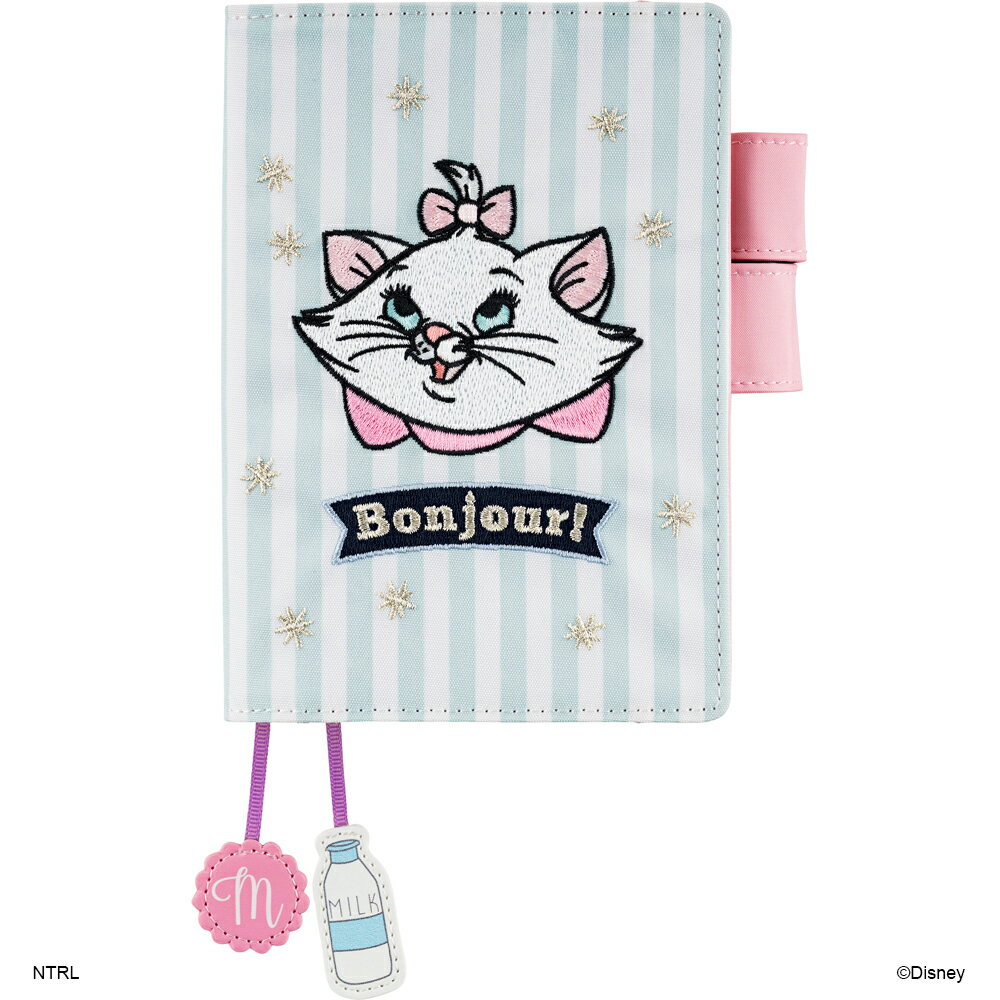 ほぼ日手帳/手帳カバー/オリジナル［A6サイズ］おしゃれキャット/Bonjour!のサムネイル