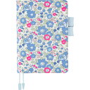 ほぼ日手帳 / 手帳カバー / カズン［A5サイズ］LIBERTY FABRICS / Betsy（Neon blue）