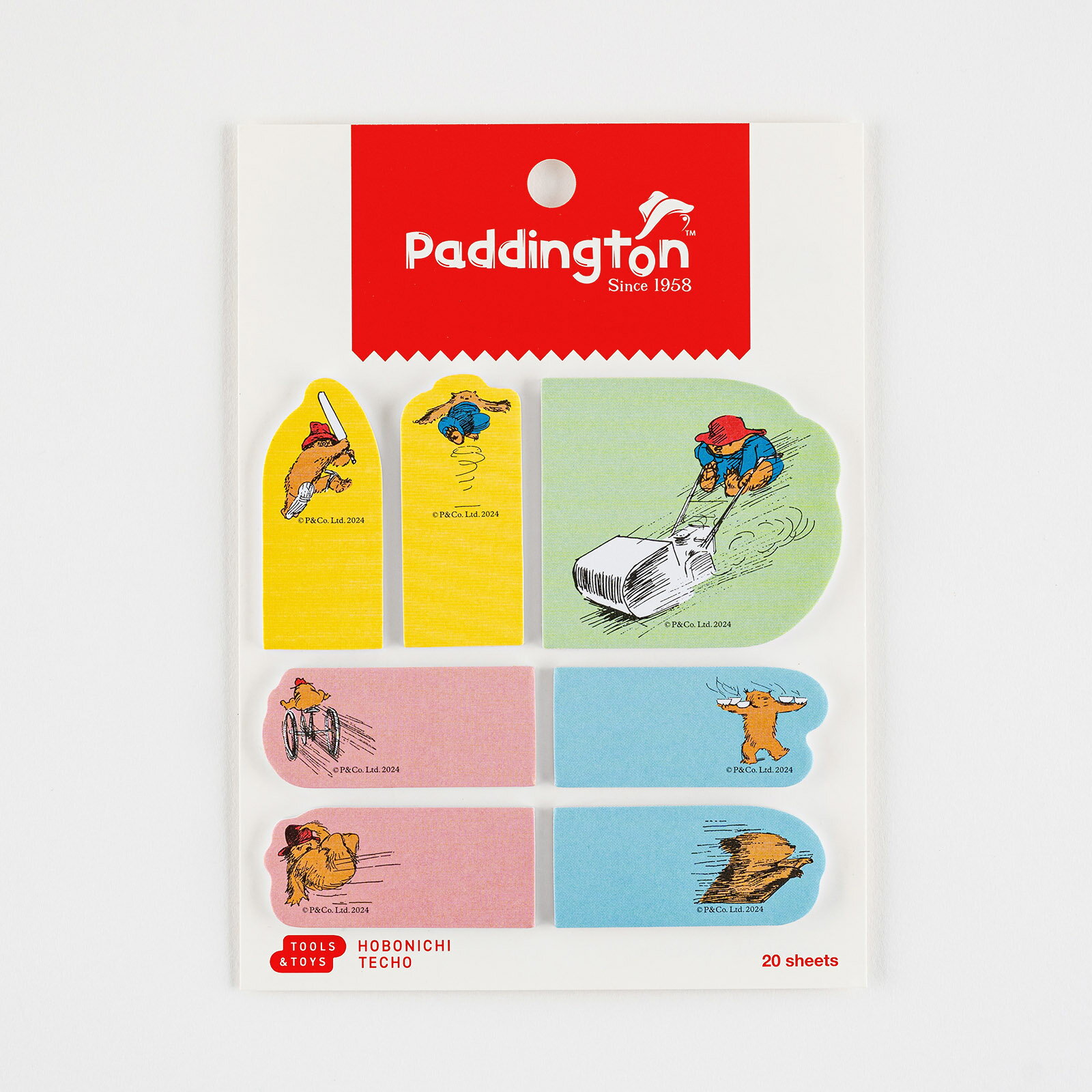ほぼ日手帳 パディントン(TM)のはみだしふせん
