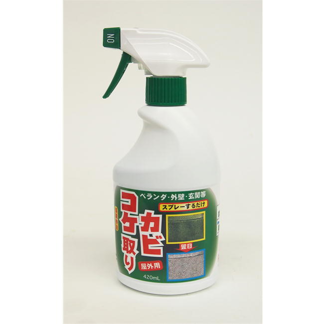 トーヤク株式会社 コケカビ取りコケ カビ 除去 コケ用除草剤 ベランダ 墓石 ブロック塀 庭 玄関