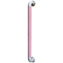 シンエイテクノ ゴム製手すり ダイヤタッチバー ピンク 60cm BI-600
