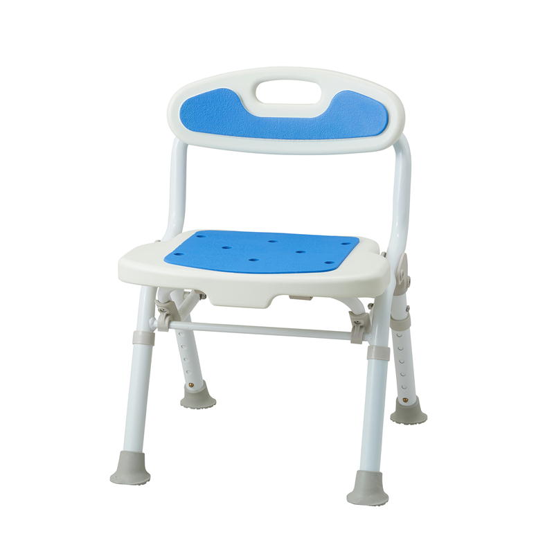 サテライト 福浴 折たたみコンパクトシャワーチェア ブルー FKW-02-B