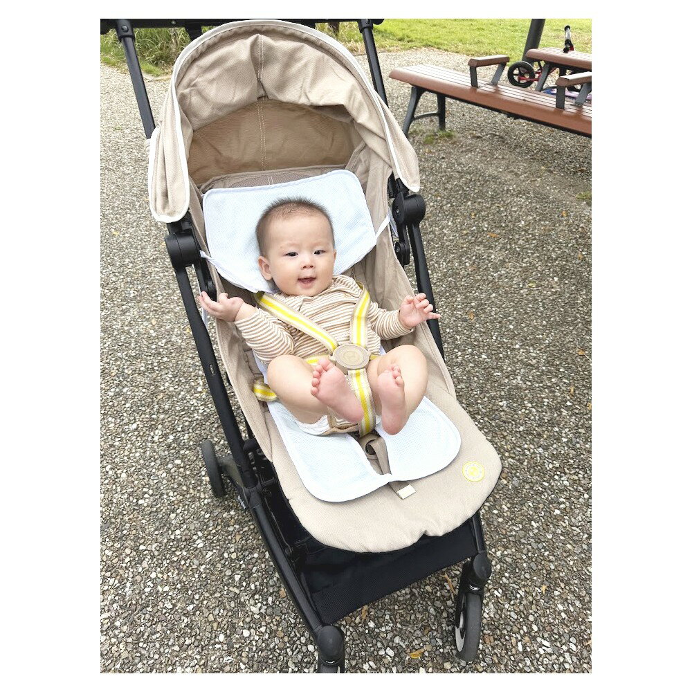 赤ちゃん ベビー用品 ひんやりグッズ 暑さ対策 接触冷感 ひんやりサラッと チャイルドシートパッド 3