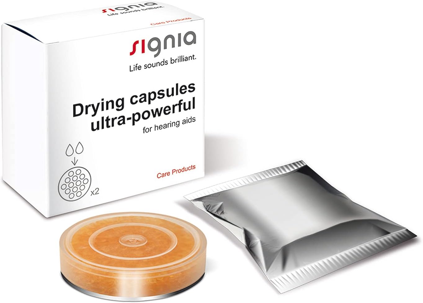 シーメンス シグニア 詰め替え用乾燥 シリカゲル ( 2個入り) アクセサリ