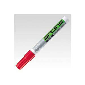 シヤチハタ　アートライン油性マーカー　アルコール系インキ　丸3（1．5mm）　赤 【K-70】