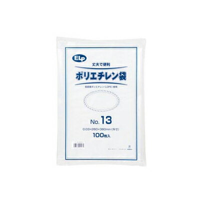 ●丈夫で破れにくいタイプを、各種取り揃えました。●取り出し口は開けやすいよう、ミシン目が入っています。●入数：100枚●寸法：横260×縦380×厚0.03mm●材質：LDPE製●JANコード：4547432421134※商品コード：53500