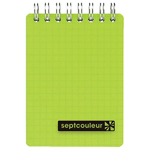 マルマン　セプトクルール　メモ　A7　5mm方眼 メモ帳 5ミリ方眼　グリーン（グリーン） 【N577B-03】