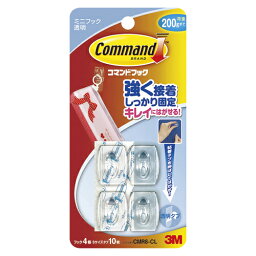 3M コマンド フック ミニ クリア CMR8-CL