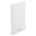 リヒトラブ AQUA DROPs クリヤーブック A4判タテ型(20ポケット)(白(不透明)) 【N-5000-0】