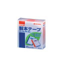 ニチバン 製本テープ〈再生紙〉 25mm幅(赤) 【BK-251】