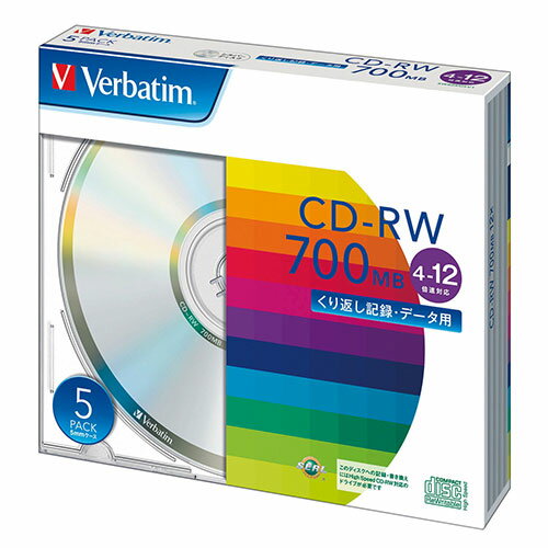 三菱ケミカルメディア PC DATA用 CD−RW 書き換えタイプ 4−12倍速対応 【SW80EU5V1】 三菱ケミカルメディア PC DATA用 CD−RW 書き換えタイプ 4−12倍速対応 【SW80EU5V1】