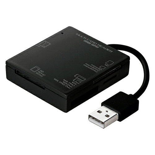 サンワサプライ USB2.0 カードリーダー 【ADR-ML15BKN】