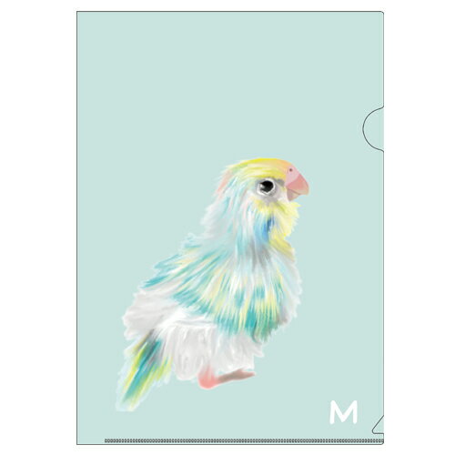 【北海道限定商品】北海道クラウン　クリアホルダー　絵本作家みはねちゃんデザイン　とりとりとり 【H..