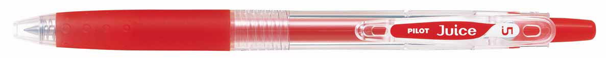 パイロット　ゲルインキボールペン　ジュース05　極細　0.5mm　レッド 【LJU-10EF-R】