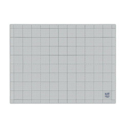 ●外寸法(タテ・ヨコ・厚さ)/450・600・3 ●仕様：表裏面/軟質オレフィン系樹脂、中芯/再生硬質オレフィン系樹脂 両面に方眼罫印刷※商品コード：H01-03610