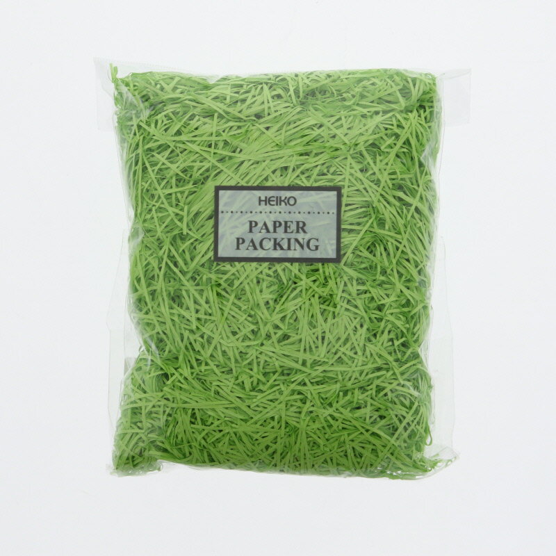 シモジマ　緩衝材　紙パッキン　40g　グリーン 【#3800816】