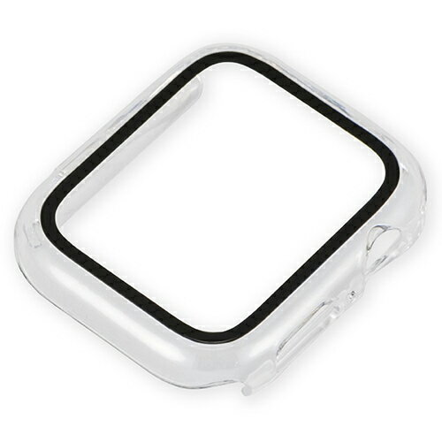 ♪(2)ナカバヤシ Apple Watch 44mm ガラス+ケース クリア 【SMWC-AW441CL】