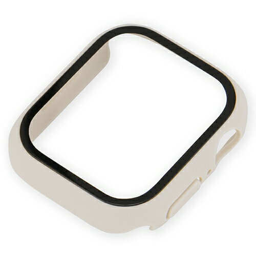 ♪(1)ナカバヤシ　Apple Watch 45mm　ガラス＋ケース　スターライト 【SMWC-AW451ST】