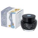 ナカバヤシ TACCIA【タッチア】 万年筆用インク(水性染料) すなおいろジーンズインク 40ml アクアブルー 【TFPI-WD401-7】