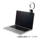 ♪(3)ナカバヤシ USB LEDリングライト ブラック 【UA-LED013BK】(2)