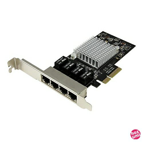 StarTech.com 4ポートギガビット増設PCIe NIC Intel I350 ST4000SPEXI