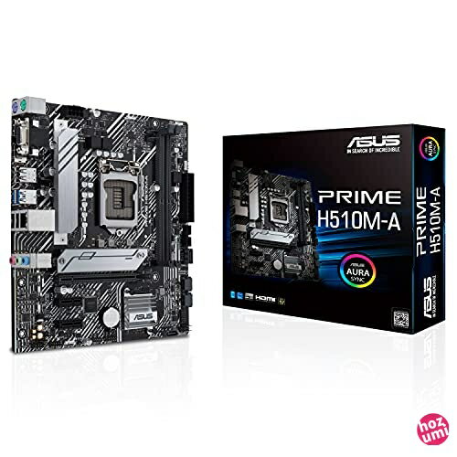 ASUSTek Intel 第10世代・11世代 CPU 対応 (LGA1200 )対応 H510 チップセット microATXマザーボード PRIME H510M-A