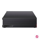 バッファロー 外付けハードディスク 4TB テレビ録画/PC/PS4/4K対応 バッファロー製nasne 対応 静音 コンパクト 日本製 故障予測 みまもり合図 HD-AD4U3