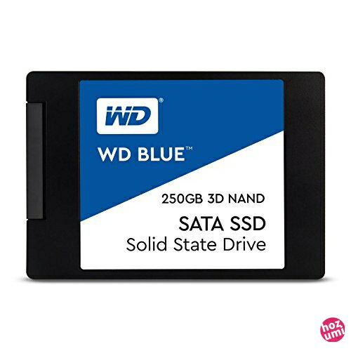 WD 内蔵SSD 2.5インチ / 250GB / WD Blue 3D / SATA3.0 / 5年保証 / WDS250G2B0A