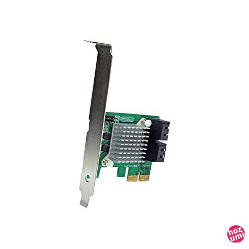 StarTech.com PCI Expressカード／x2／PCIe 2.0-4ポート SATA 3.0／HyperDuo機能／アレイ（RAID）コントローラー／標準&ロープロファイルブラケット／ PCIe 増設 拡張 変換 インターフェ