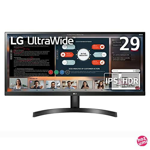 】LG モニター ディスプレイ 29WL500-B 29インチ/21:9 ウルトラワイド(2560×1080)/HDR/IPS 非光沢/FreeSync対応/HDMI×2/ブルーライト低減、フリッカーセーフ機