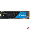 Nextorage Gシリーズ SSD 2000GB 内蔵SSD M.2 2280 最大転送速度7300MB/s PCIe Gen 4.0 x 4 NVMe 1...