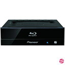 Pioneer パイオニア Ultra HD Blu-ray再生対応 M-DISK対応 BD-R 16倍速書込み 特殊塗装ブラック筐体 BD/DVD/CDライター ピアノブラック BDR-S12J-X