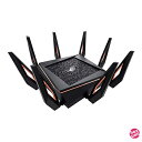 ASUS WiFi 無線ルーター WiFi6 4804 4804 1148Mbps トライバンドゲーミング GT-AX11000 メッシュ機能付 3階建 / 4LDK PS5/Nintendo Switch/iPhone/android 対