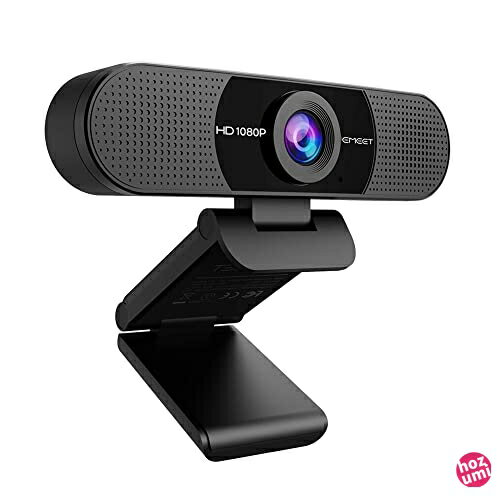 WEBカメラ EMEET C960 ウェブカメラ HD1080P 200万画素 90°広角 パソコンカメラ ワイドサイズ対応 内蔵マイク skype会議用PCカメラ eMeetLink利用可能 Windows 7/8/8.1/10/11 M