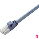 エレコム LANケーブル CAT6 3m ツメが折れない 爪折れ防止コネクタ cat6対応 簡易パッケージ RoHS指令準拠 ブルー LD-GPT/BU3/RS