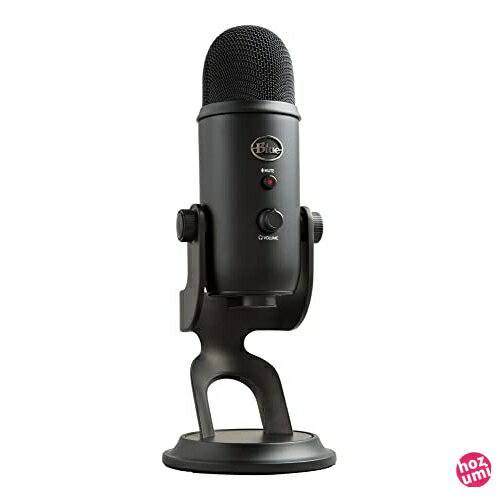 ロジクール G Blue Yeti BM400BK USB ゲーミングマイク コンデンサーマイク PC Mac PS5 PS4 ブラックアウト 実況 配信 マイク ゲーム ゲーミング ストリーミング 国内正規品